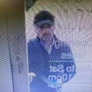 Police released this CCTV image of a man they would like to speak to following a distraction theft in Royston