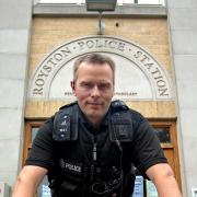 Sergeant Jon Vine is launching a new programme to tackle youth crime in Royston