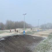 Royston Rockets hosted the Eastern Region Winter Series on an icy day.