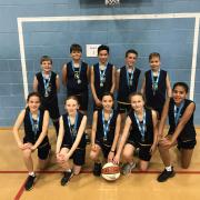King James Academy's Year 6 basketball team won the county championship.
