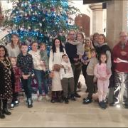Ukrainian families celebrated Christmas at St John the Baptist Church in Royston