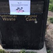 Bins were removed from Therfield Heath to prevent rats
