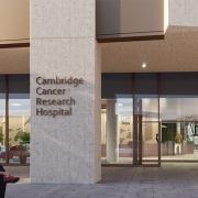 The planned main entrance for Cambridge Cancer Research Hospital. Pic: Cambridge University Hospitals NHS Foundation