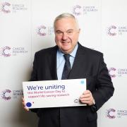 North East Herts MP Sir Oliver Heald marked World Cancer Day with an event at Westminster