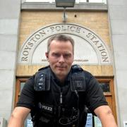 Royston Neighbourhood Sergeant Jon Vine set up the free cinema events to tackle antisocial behaviour in the town