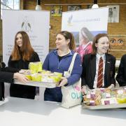 Bassingbourn Village College is donating food waste from school lunches to people in need