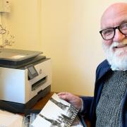 Phil Smith has finished scanning the nearly 8,000 photographs in Royston Museum's collection