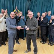 Royston photographic society member Bob Coote received an award from the Photographic Alliance of Great Britain