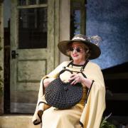 Caroline Quentin as Mrs Kitty Warren in Mrs Warren's Profession at the Cambridge Arts Theatre