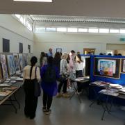 Melbourn Village College students held an exhibition of their GCSE artwork