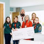 Money from the grant previously went towards the 10th Royston Scout Group