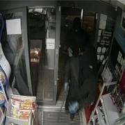 Police have released CCTV footage of the break-in in Melbourn Co-op