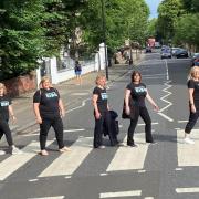 The Somewhere 2 Sing choir at Abbey Road Studios