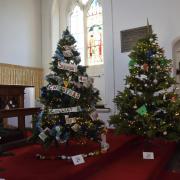 Steeple Stones at Christmas and Lance family trees