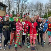 Royston Runners took part in their annual Christmas run