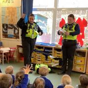 Police visited Icknield Walk pupils