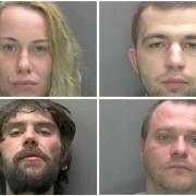 Nine people have been added to Hertfordshire Police's wanted list in February.