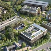 Illustrative image of the redeveloped Melbourn Science Park