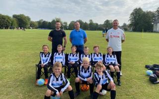 Bassingbourn Youth Football Club U8s played in two festivals. Picture: BYFC